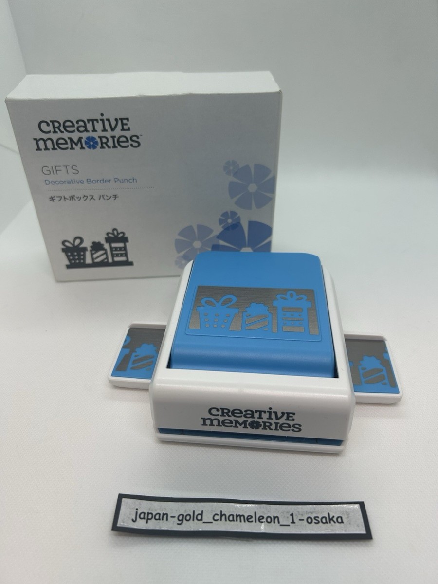Creative Memories Gift Box Punch Decorative Border Punch Paper