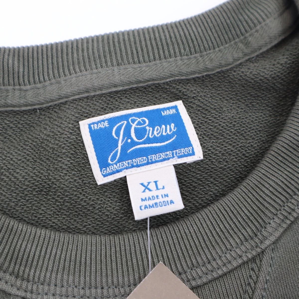J crew hotsell garment dyed sweatshirt