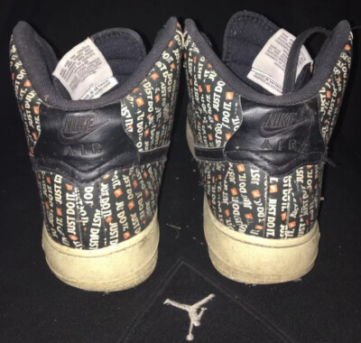 nike air force 1 just do it womens silver