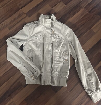 Calvin Klein  Jacke Beige /Damen Anorak Jacket Gr. S  NEU
