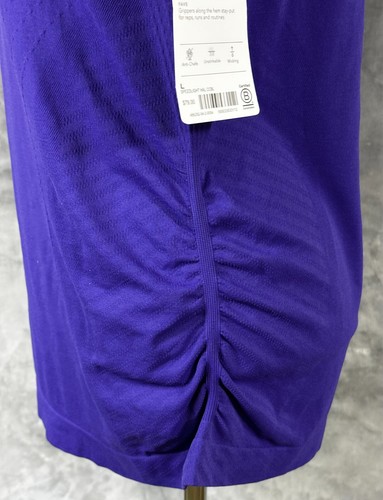 Athleta Purple Speedlight Half Zip Pullover Athletic Top sz L (15291) NEW - Picture 5 of 7