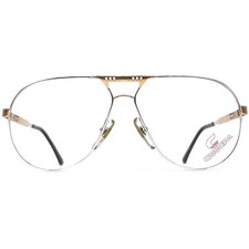 Vintage Carrera 5318 Vario Eye Glasses - '80s West Germany - Gold / Silver