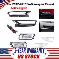 For Volkswagen Passat2012-2015 Fog Light Kit Lhrh Fog Light W Bezels Trim Us For Volkswagen Passat2012-2015 Fog Light Kit Lhrh Fog Light W Bezels Trim Us
