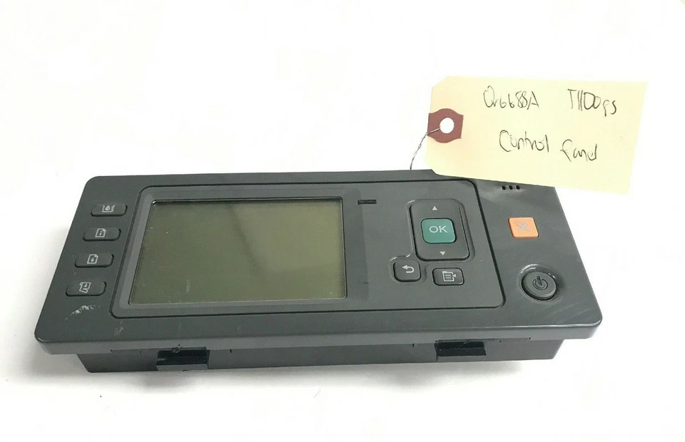 HP Design Jet T1100ps Q6688A Control Panel & Formatter Board Q6684-60005 - Image 2 of 4