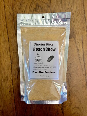 2 lb. Premium Roach Chow/Cricket Chow Protein Diet by Five-Star Feeders