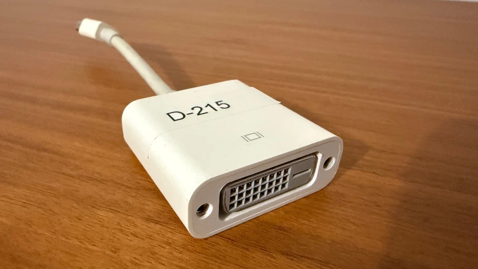 Adaptateur Apple mini DisplayPort to DVI - Photo 1/2