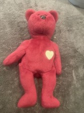 Ty Valentina the Red Bear Beanie Baby