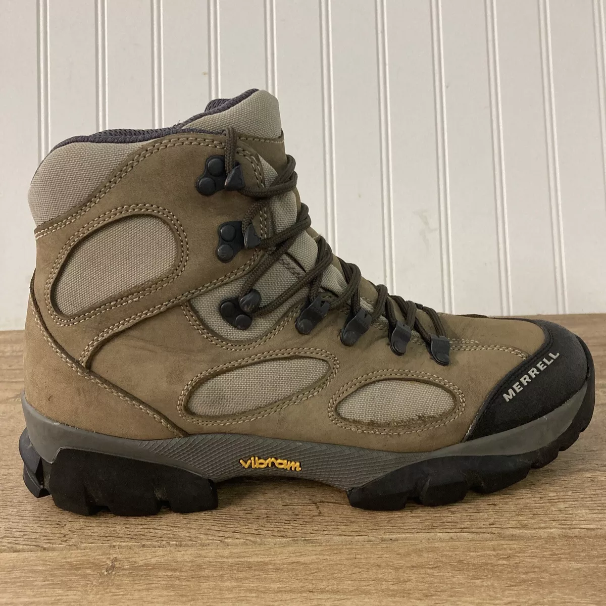 historie Årligt Addiction Merrell Sawtooth Walnut Women&#039;s 11 M Hiking Boot 7&#034; Trail Shoes  Vibram [50744] | eBay