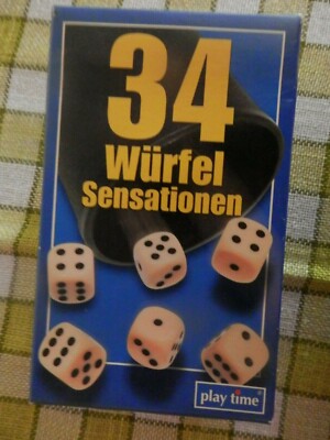 PLAY TIME - 34 WÜRFEL SENSATIONEN - SPIELE 