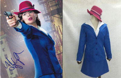 Agent Carter Costume play Cap/Shirt/Suit/Skirt original edition
