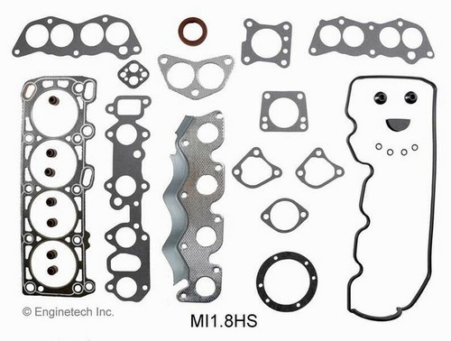 Fits 90 91 92 93 94 Mitsubishi Eclipse 1.8L SOHC L4 8V 4G37 - FULL GASKET SET - Picture 2 of 3