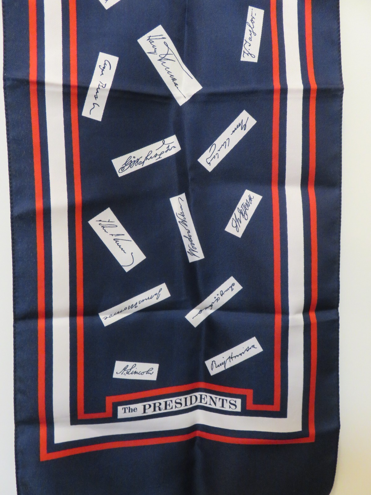 MILLICENT RECTANGULAR THE PRESIDENTS AUTOGRAPH SC… - image 1