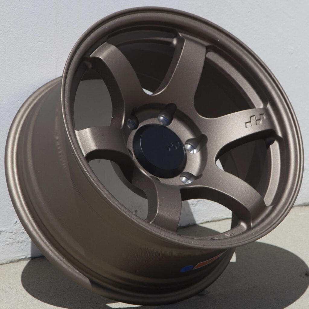 4 CIRCUIT STELLER 17x8.5 6x139.7 -10 MATTE BRONZE WHEEL FITS LEXUS