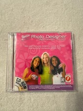 1998 Mattel Media Barbie Doll Photo Designer Computer Disc PC Windows 95 CD Rom