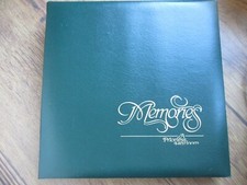 Green Creative Memories Album w Gold Trim 140 Pages - Questions  Blanks