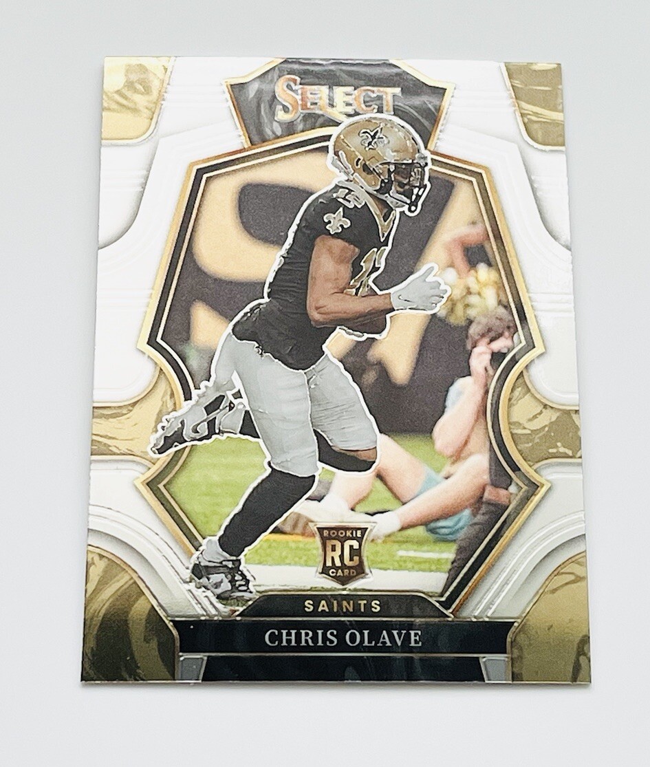 2022 SELECT PREMIER LEVEL ROOKIE BASE SAINTS CHRIS OLAVE RC #170