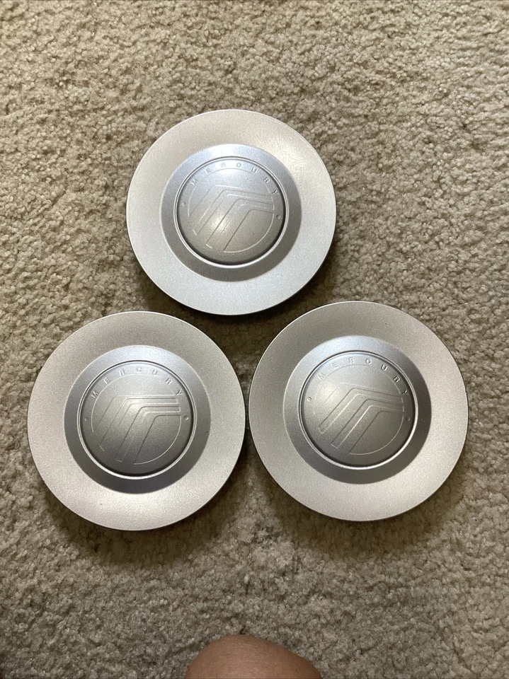 Tapacubos central Mercury Sable 2000 2001 2002 2003 2004 2005 3F43-1A096-BA 1 pieza Foto 4 de 4