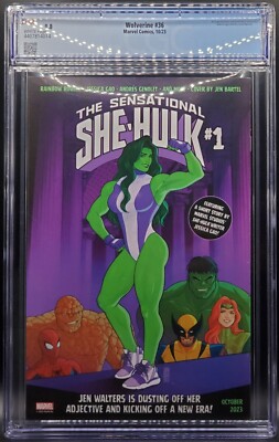 Wolverine 36 CGC 9.8 Marvel Comics, 10/23. 1st Appearance Of The