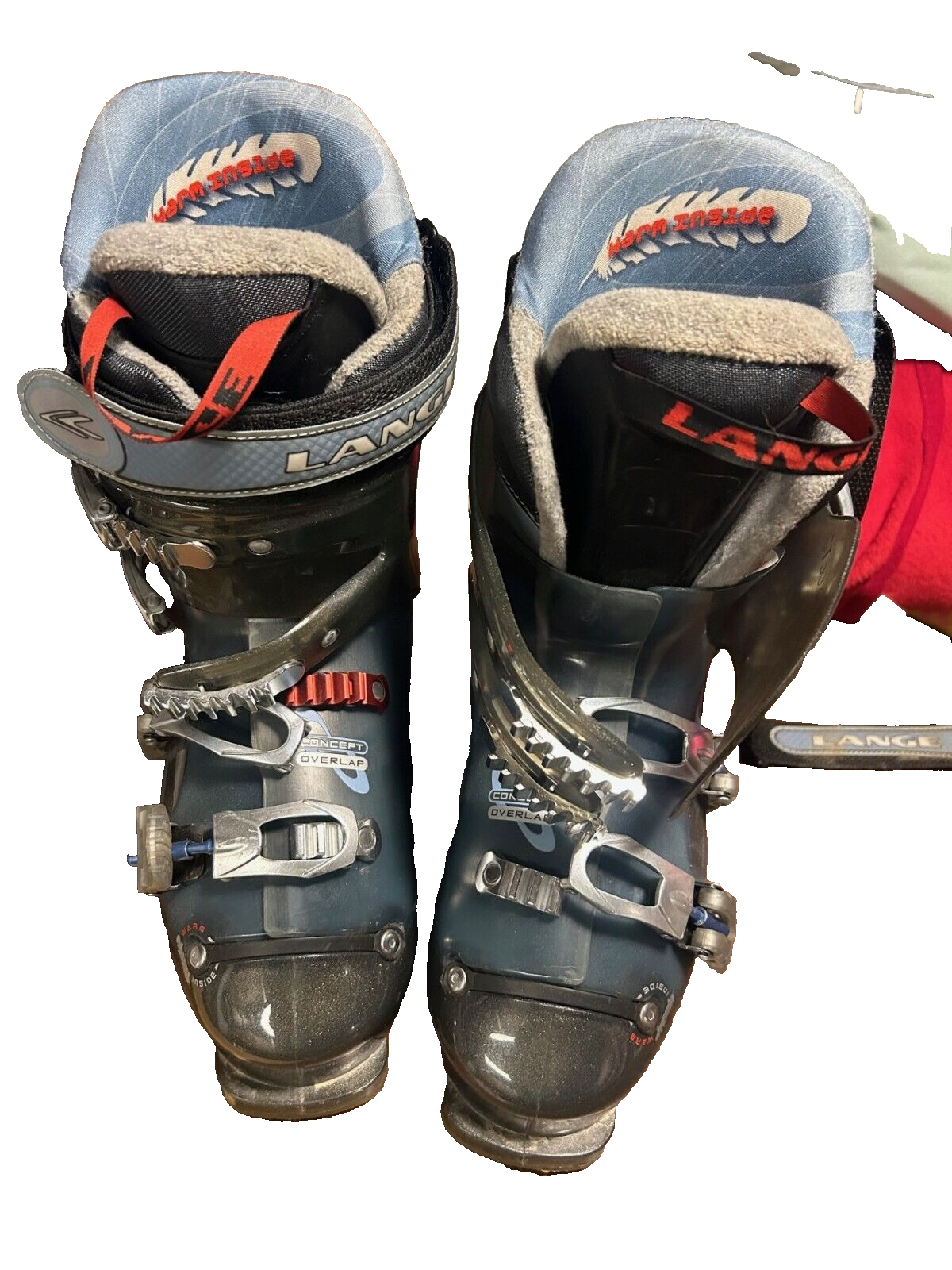SALOMON Scarpone da sci Lange concept Freeride rosso 85 misura 25 5 = (M 7 7 5) e (W 9 9 5)