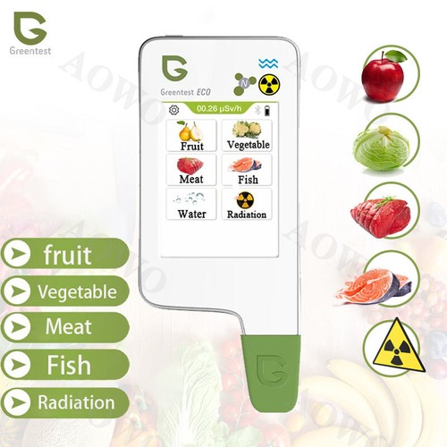 Greentest Eco 6 Geigerzähler + Nitrattester TDS Strahlenmessgerät Prüfer Tester - Bild 2 von 12
