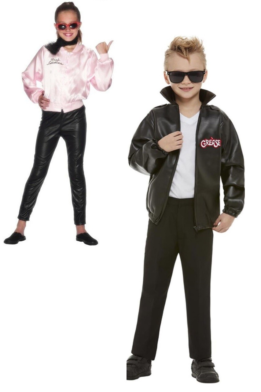 Grease Girls Pink Ladies Jacket 1950s 