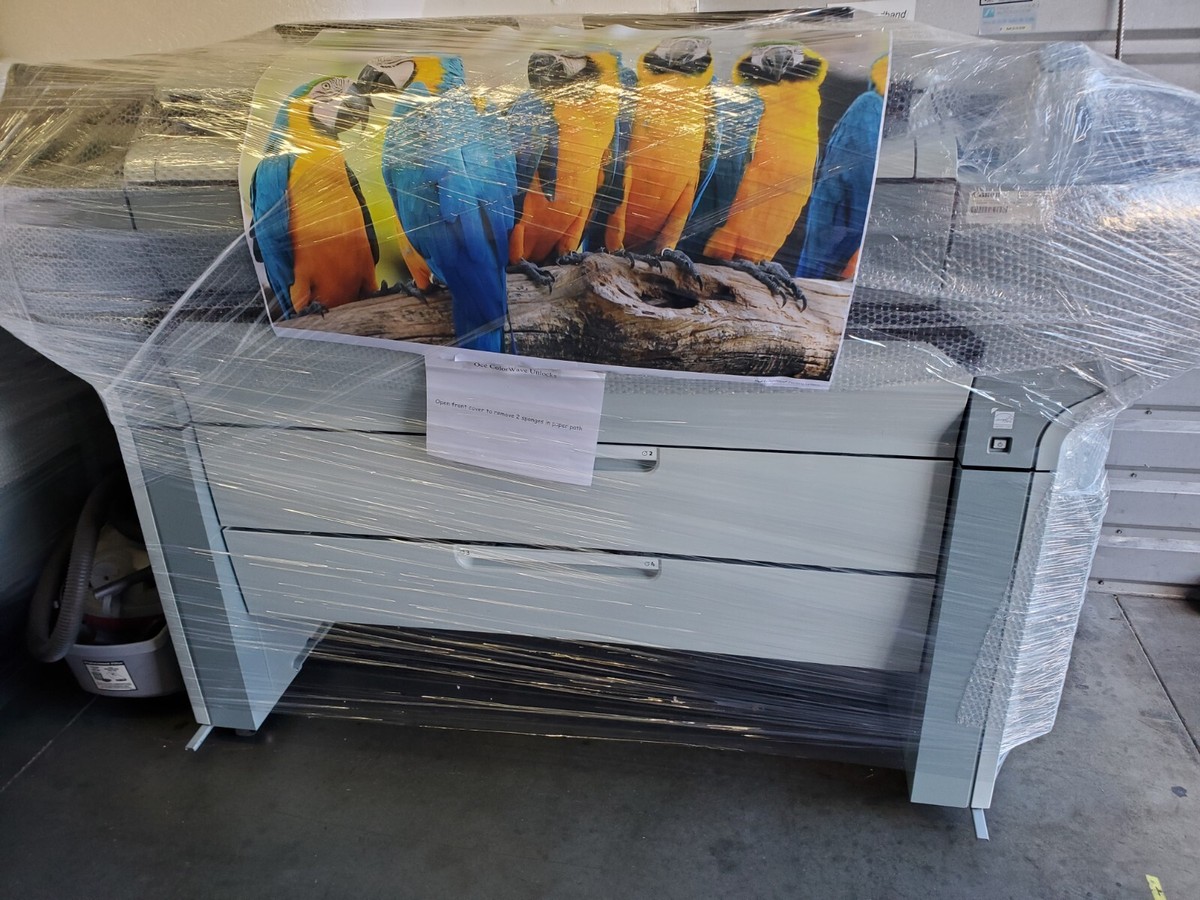 OCE COLORWAVE 700 WIDE FORMAT POSTER PRINTER, FREE DELIVERY and