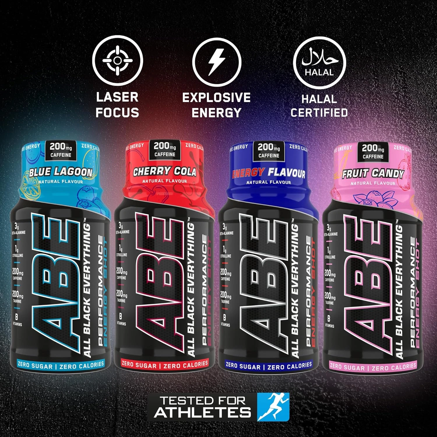 Applied Nutrition ABE Pre Workout Shot - All Black Everything Pre Workout Energy - Picture 5 of 12
