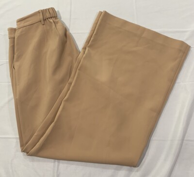 The Drop WOMENS Casual Wide Leg Pants, Size-S