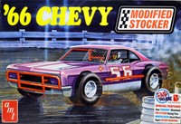 1966 Chevy Impala Modified Stocker 1:25 Amt Model Kit Bausatz AMT1183