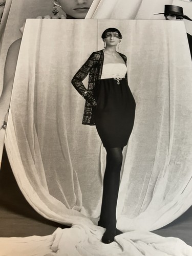 Karl Lagerfeld Runway Fashion Show Kit Spring 1990 Photos Photography Invitation - Picture 9 of 12