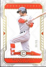 MOOKIE BETTS 2019 Panini Cornerstones Baseball #29 RARE BASE CARD SP #09/99