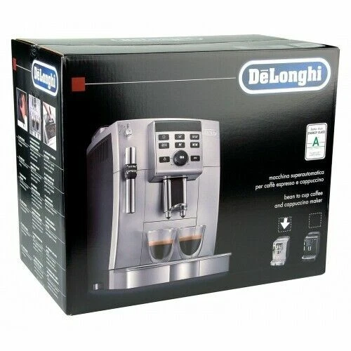 Máquina De Café / Espresso - Delonghi Magnifica S ECAM 23.120.SB - Plata - NUEVO - Imagen 2 de 4