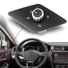 5C7 959 565C Side Mirror Switch Knob w/ Heat For VW Jetta MK6 6Pin 2011-2014