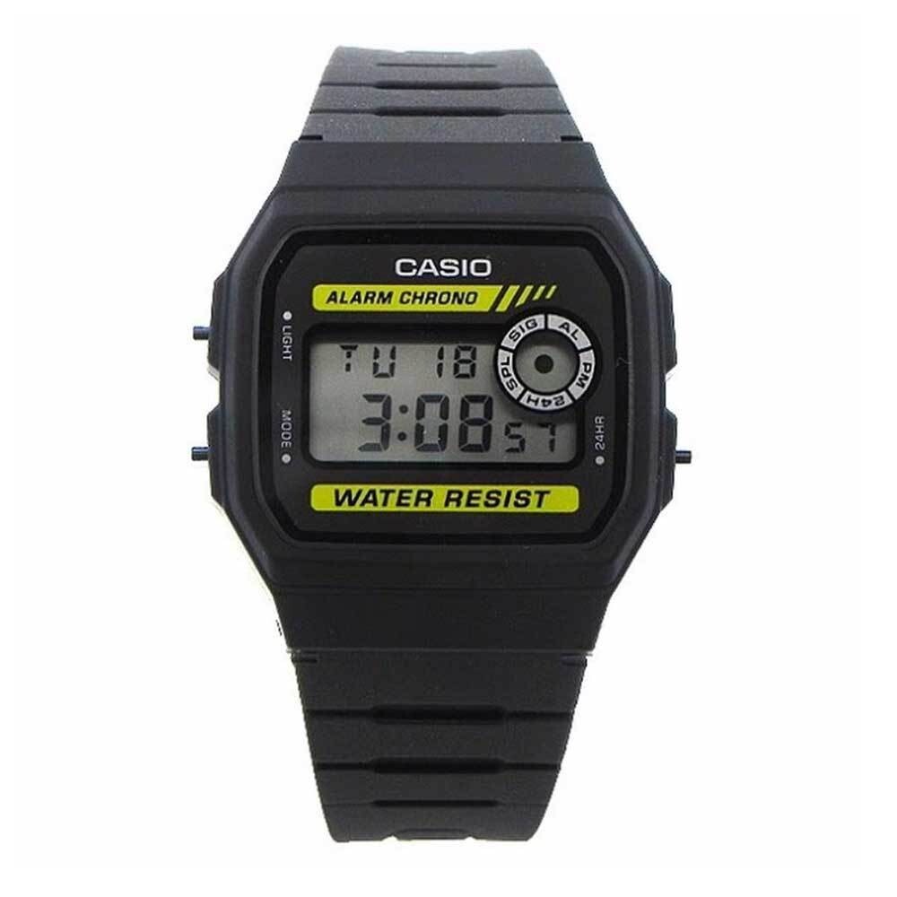 Casio Unisex Black Resin Digital Watch F-94WA-9DG-P