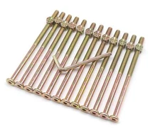 	Bunk Bed Bolts binifiMux 12-Pack M6 x 110mm Hex Key Drive Zinc Plated	