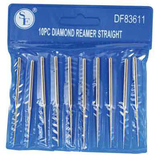 10 Stck. 1/8 Zoll Schaft Diamant Perlen Reibahle Set 1/16 Zoll x 1 3/16 Zoll - 0,018 Zoll Spitze - Bild 2 von 8