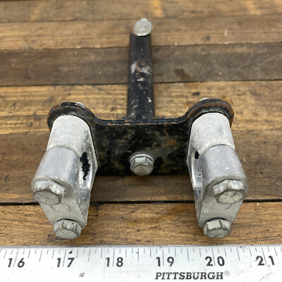 Potence BMX Vintage Double Clamp - 25,4mm - Noir - Old School Années 80 - Occasion