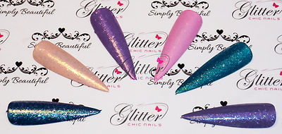 CRYSTAL PEARLESCENT FLAKE 5ML TOPF - FÜR NAIL ART - DIAMOND SHIMMER FLAKE