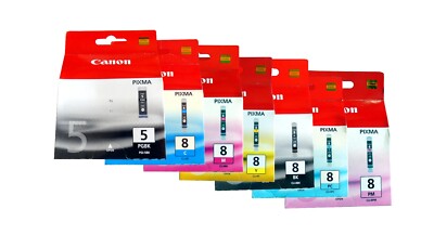 Original Canon PGI-5/ CLI-8 verschiedene Farben