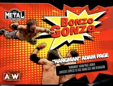 2022 AEW METAL UNIVERSE BONZO GONZO #BG-20 HANGMAN ADAM PAGE