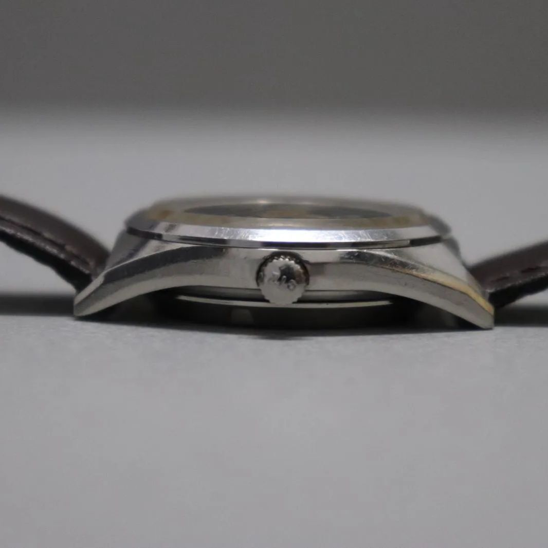 CITIZEN Automatic 25 JEWELS Men's Watch 4-760093TA 1970s SS Round