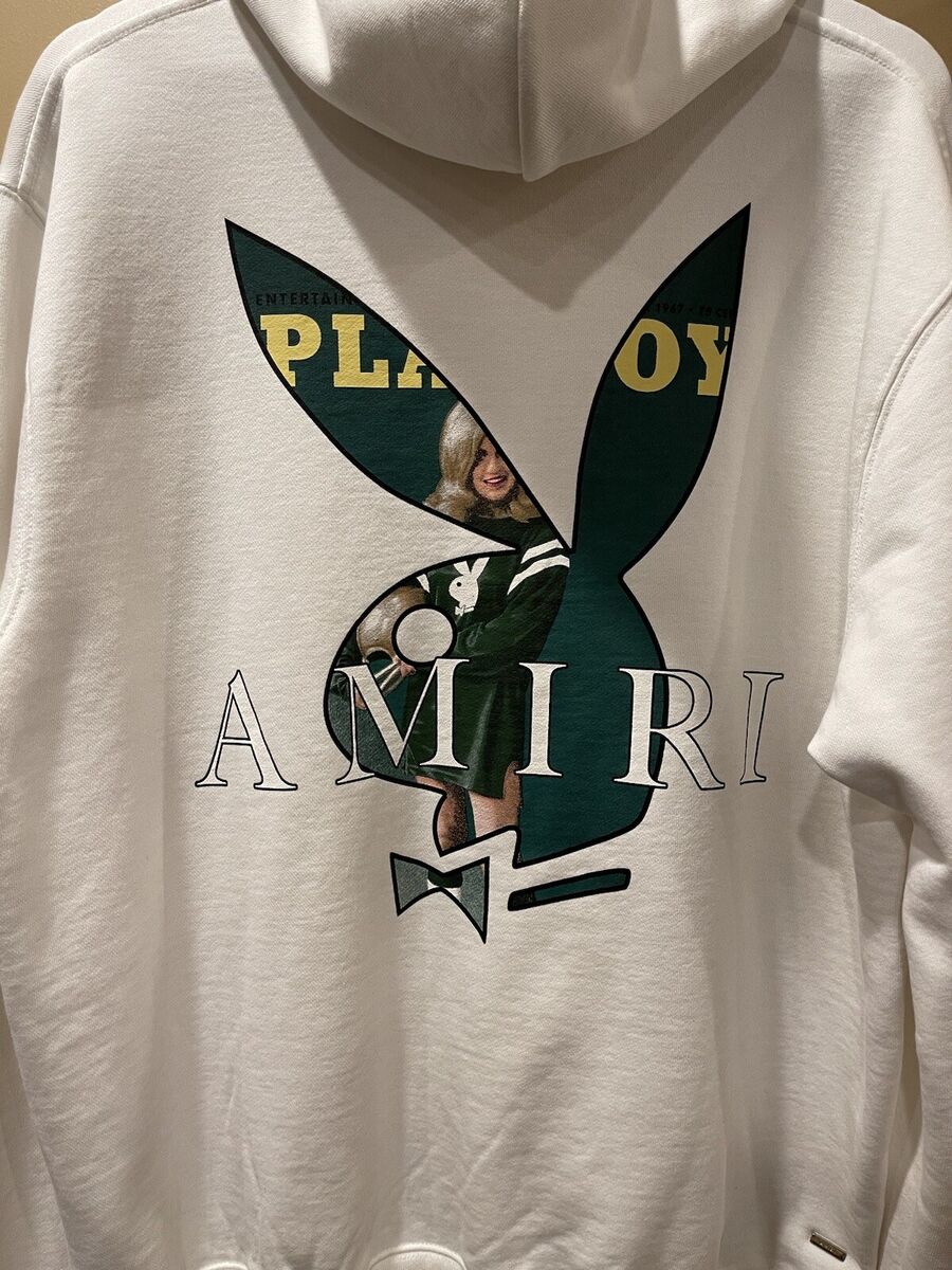 Amiri Playboy Pullover White Hoodie Size XL | eBay Amiri Playboy Pullover White Hoodie Size XL | eBay