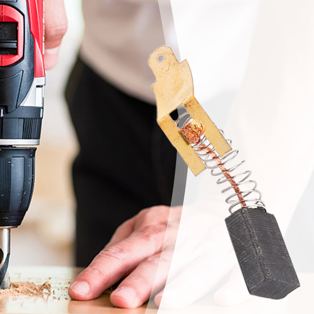 10pcs Carbon Brush Electric Hammer Angle Grinder Graphite Brush Power