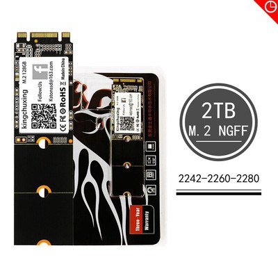 Kingchuxing 2280 2242 2260 Interne Festplatte M.2 SATA   512G 1TB 2TB SSD