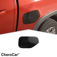 Fuel Tank Gas Door Cap Decor Cover Trim For Chevy Colorado/GMC Canyon 2014-2022