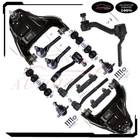 For CHEVROLET Blazer/S10 GMC Sonoma Front Ball joints Control Arms Tie Rod 14Pcs