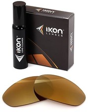 Polarized IKON Iridium Replacement Lens For Oakley Straight Jacket 1999 24K Gold