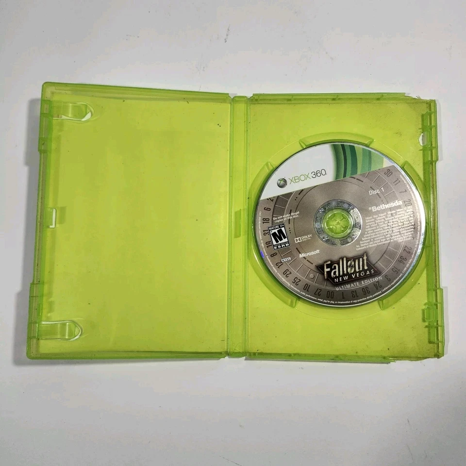 Fallout: New Vegas - Ultimate Edition (Xbox 360) - Disc And Box - Tested - Image 2 of 4