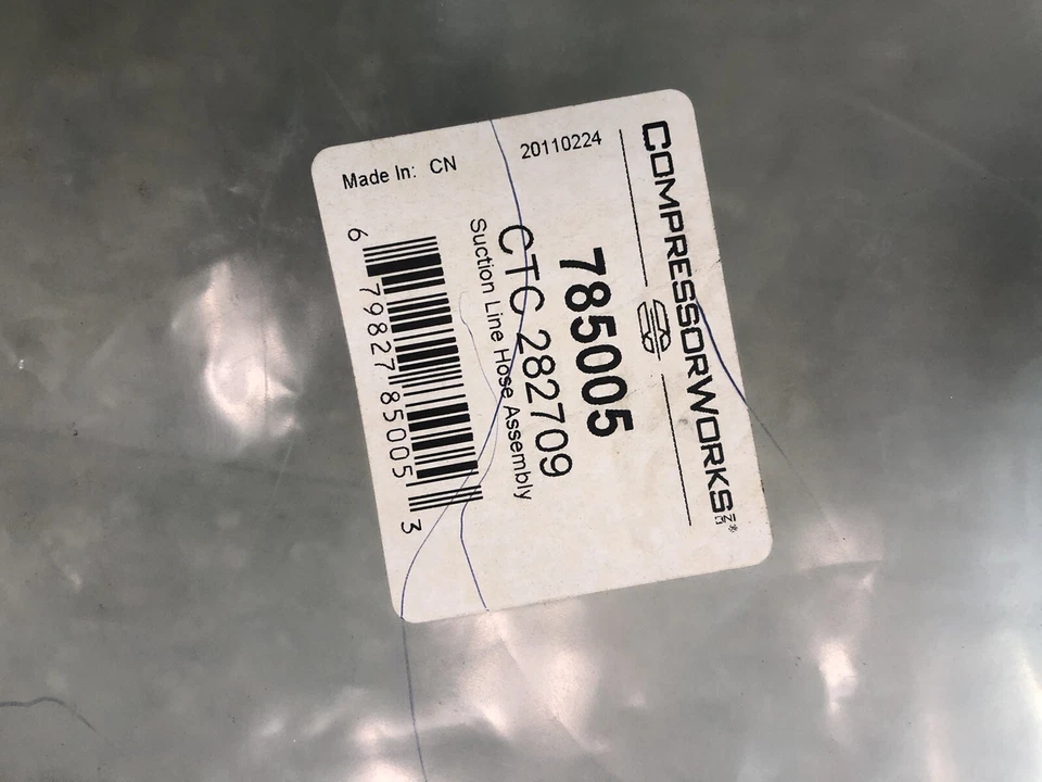 New A/C Suction Line Hose Assembly for Accord 98-02 4cyl Compressor Works 785005 - Image 3 of 4