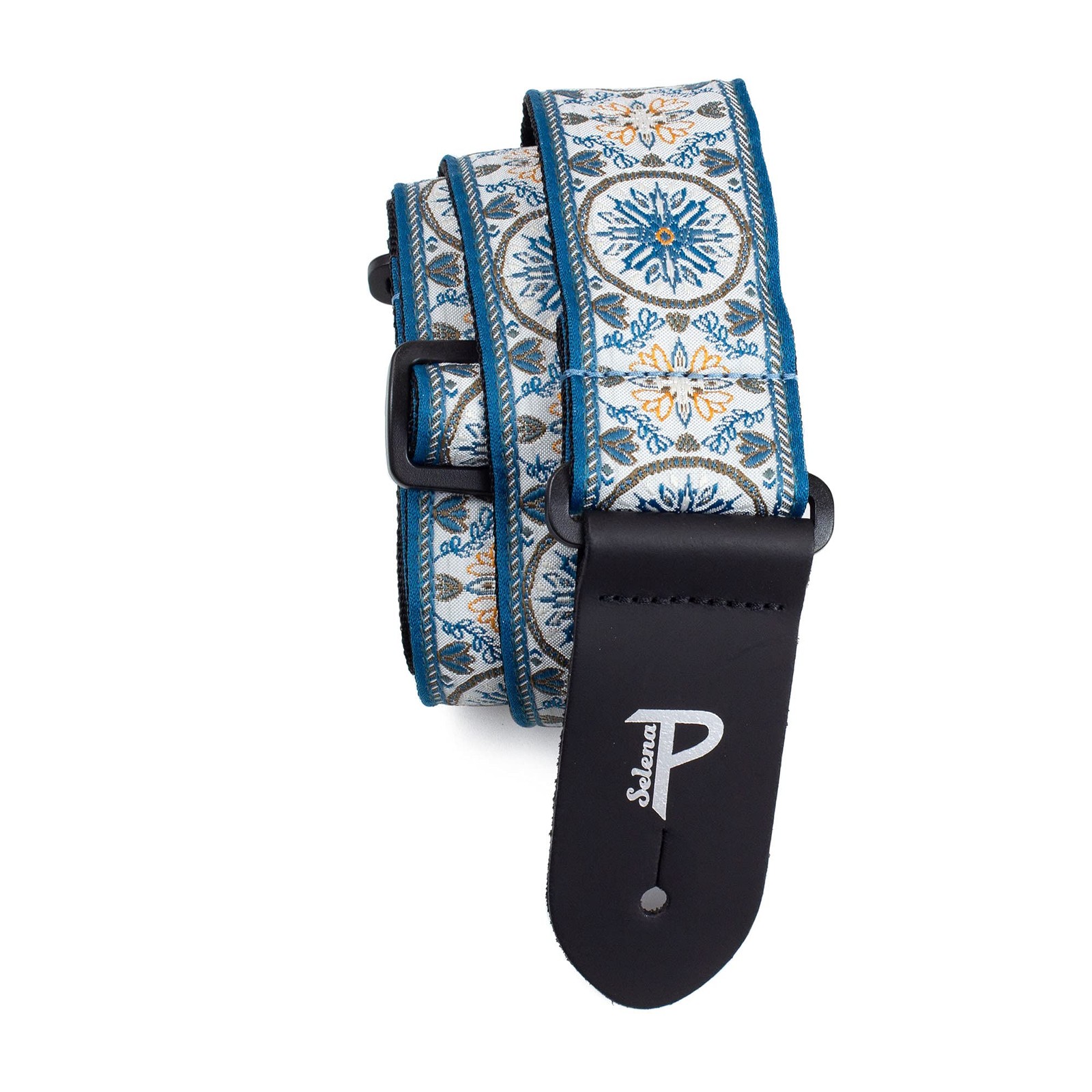 Sangle de guitare Perri's Leathers jacquard nylon pour soulager l'épaule